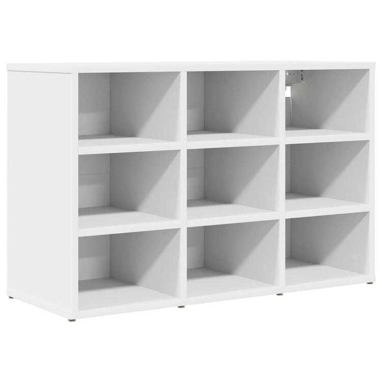 Vidaxx armoire à chaussures avec étagère blanc 77,5 x 30 x 51 cm bois d'ingénierie