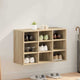 Vidaxl armoire à chaussures chêne sonoma 77,5 x 30 x 51 cm bois d'ingénierie