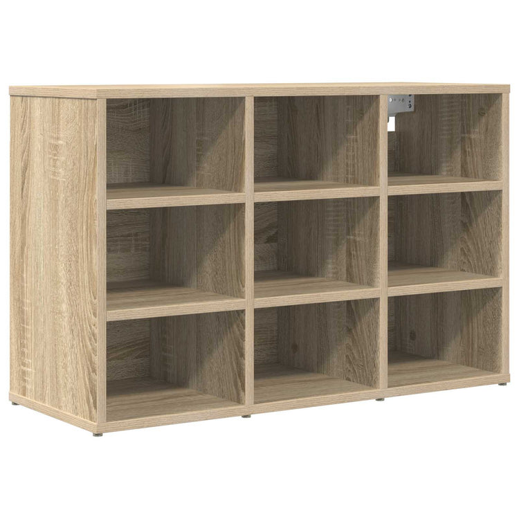 Vidaxl armoire à chaussures chêne sonoma 77,5 x 30 x 51 cm bois d'ingénierie