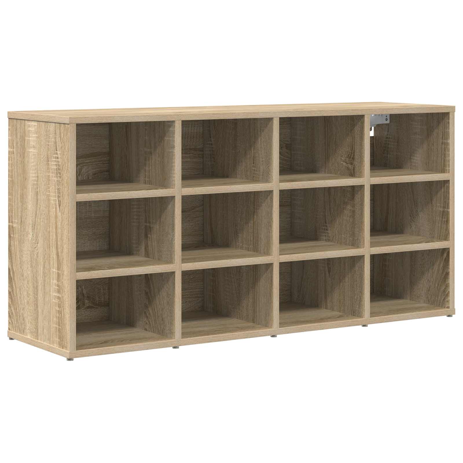 Vidaxl armoire à chaussures chêne sonoma 103 x 30 x 51 cm bois d'ingénierie