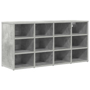 Vidaxl armoire à chaussures avec étagère gris béton 103 x 30 x 51 cm bois d'ingénierie - afbeelding 2