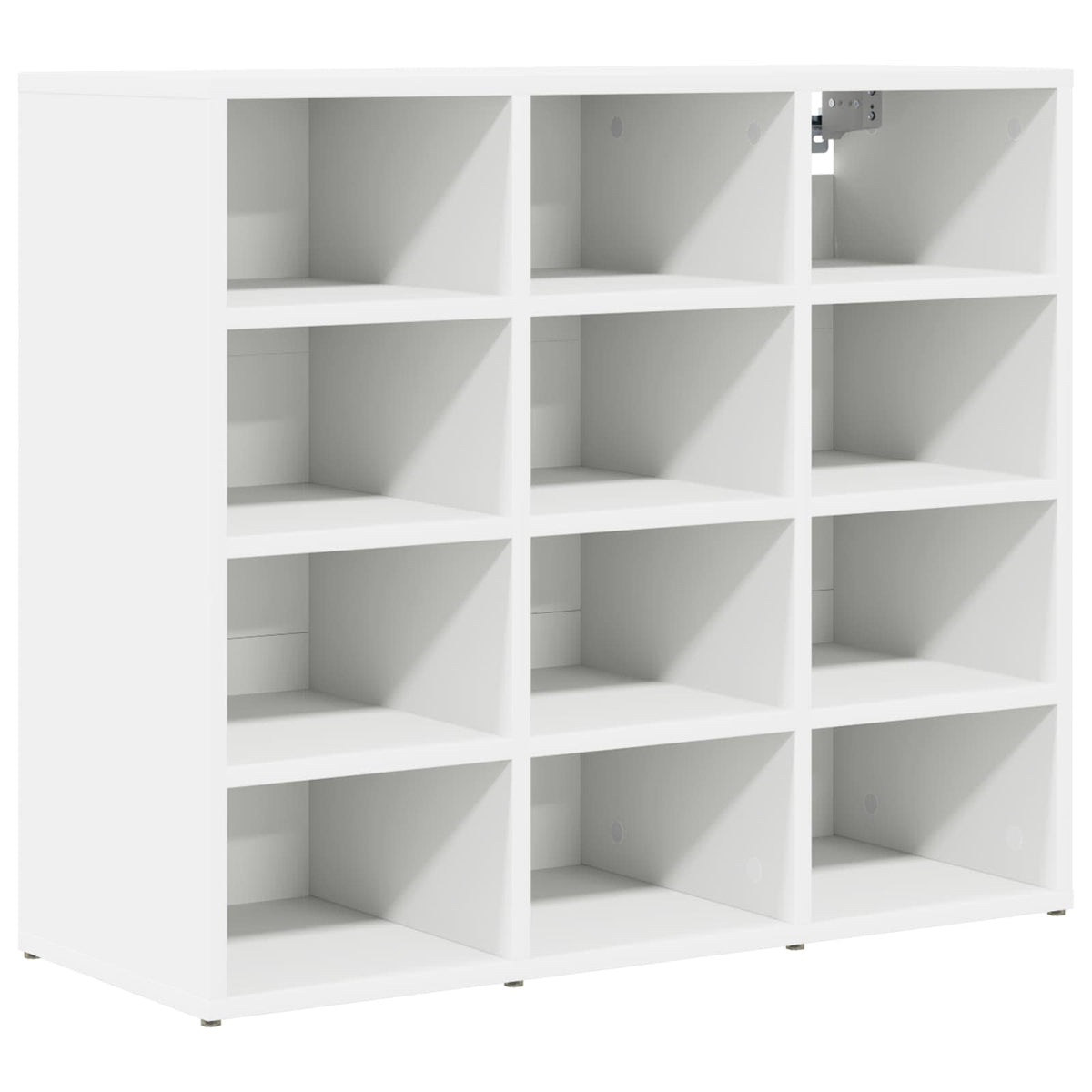Vidaxx armoire à chaussures avec étagère blanc 77,5 x 30 x 67 cm bois d'ingénierie