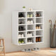 Vidaxx armoire à chaussures avec étagère blanc 77,5 x 30 x 83,5 cm bois d'ingénierie