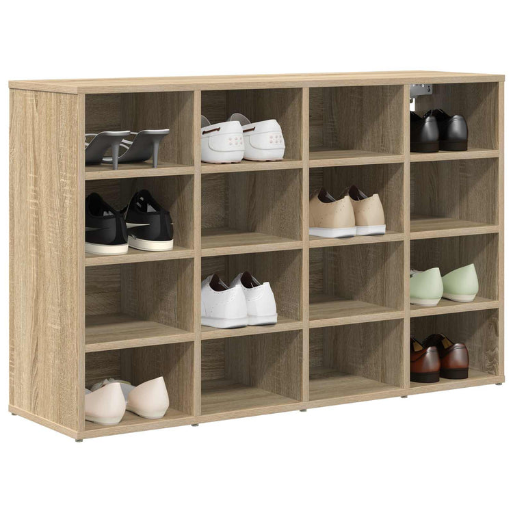 Vidaxx meuble à chaussures chêne sonoma 103 x 30 x 67 cm bois d'ingénierie