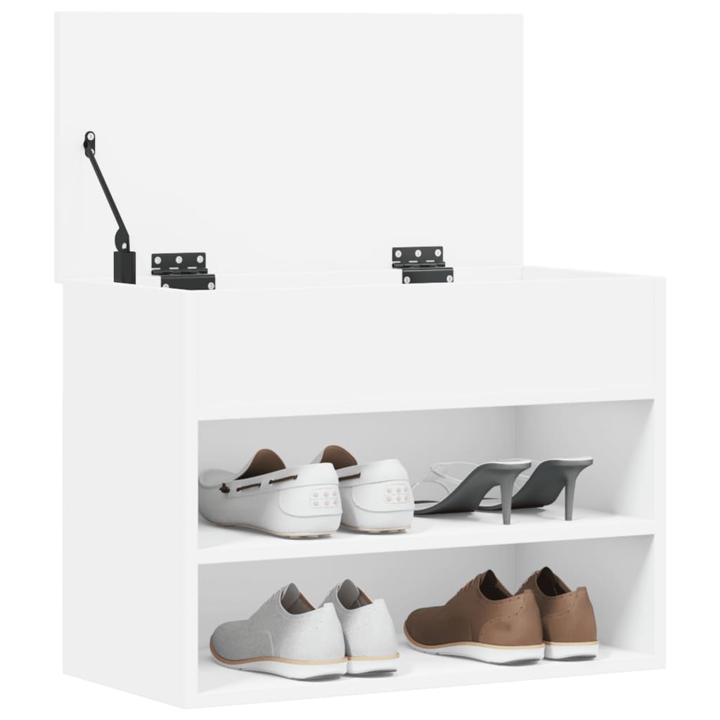 Vidaxl Chaussures Banque 60x30x45 cm Bois de bois transformé