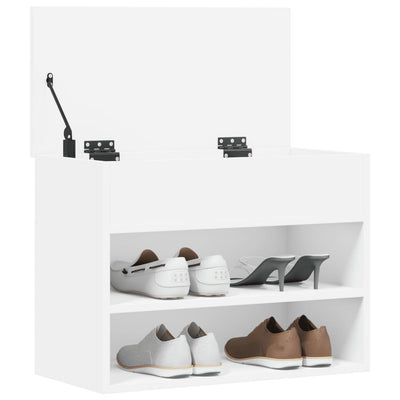 Vidaxl Chaussures Banque 60x30x45 cm Bois de bois transformé