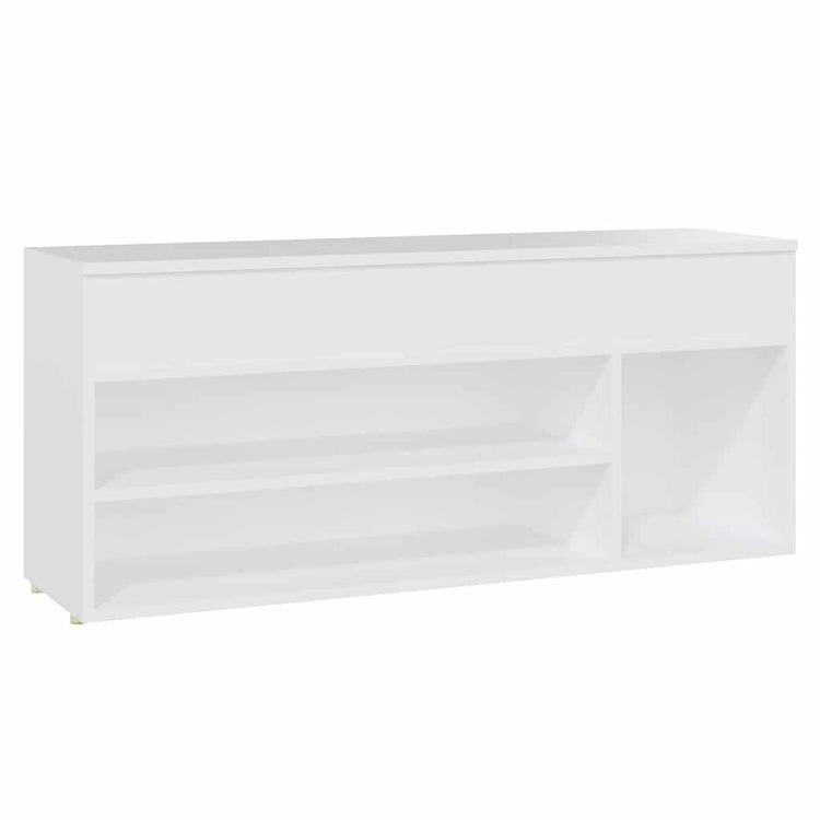 Vidaxl Shoes Bank 105x30x45 cm Bois de bois transformé