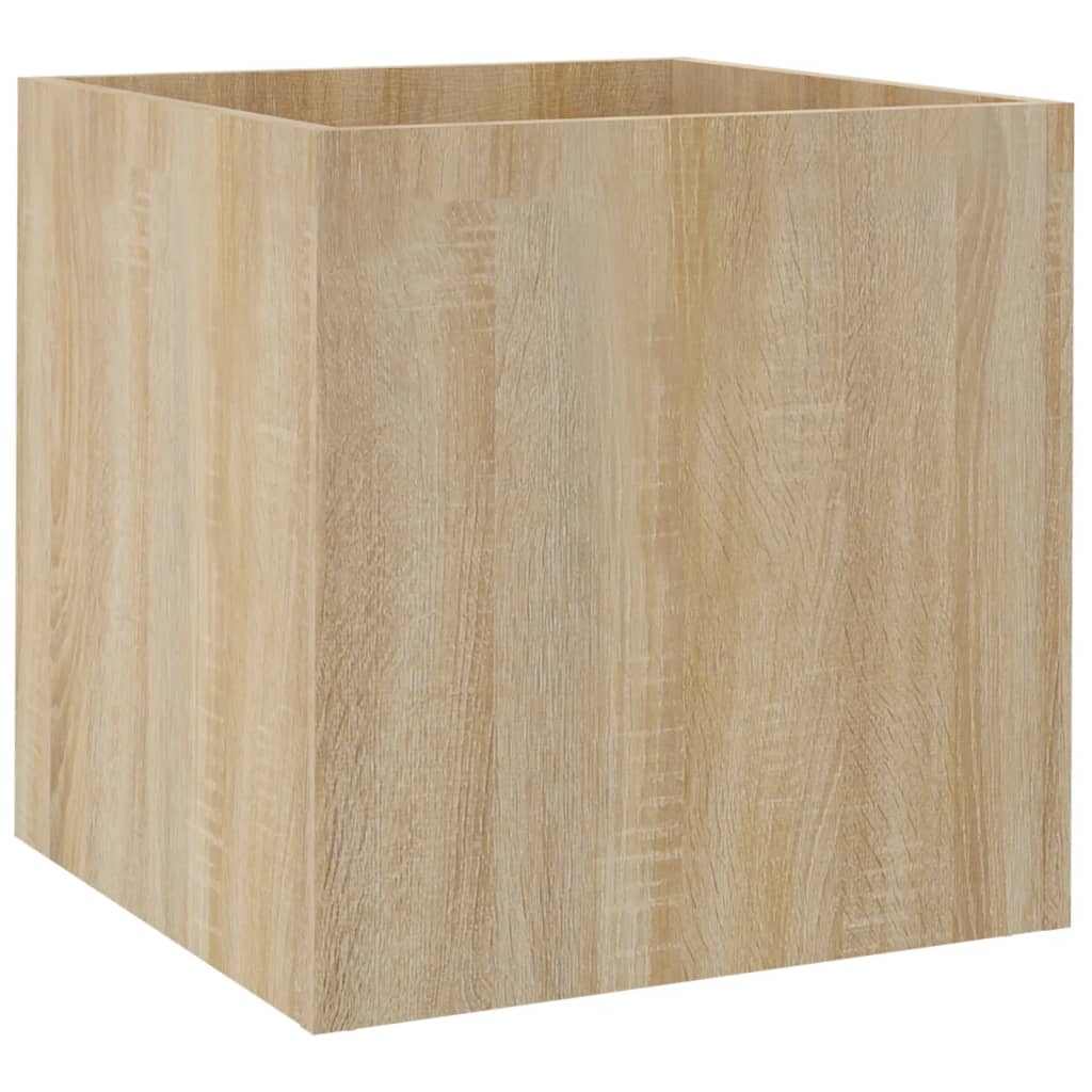 Vidaxl Planteur Big 40x40x40 cm Processiond Wood Sonoma Oak