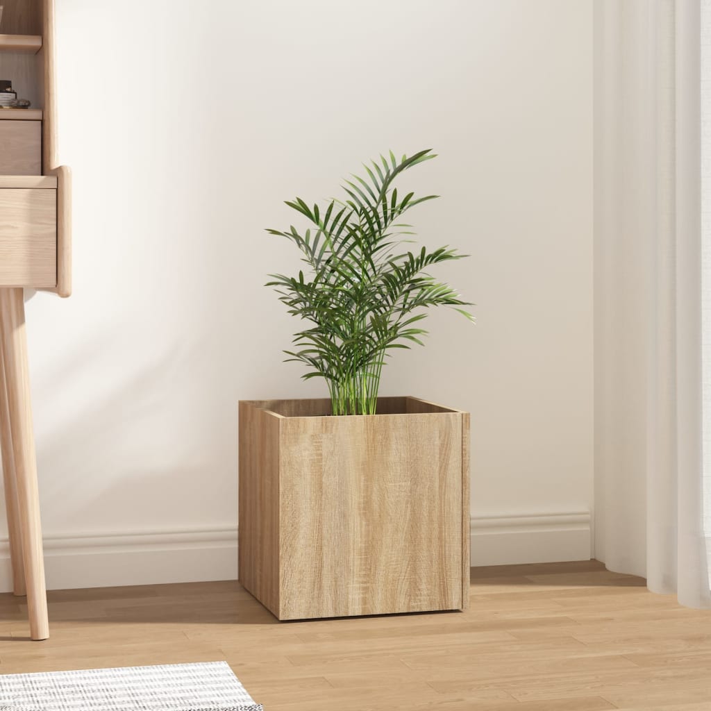 Vidaxl Planteur Big 40x40x40 cm Processiond Wood Sonoma Oak