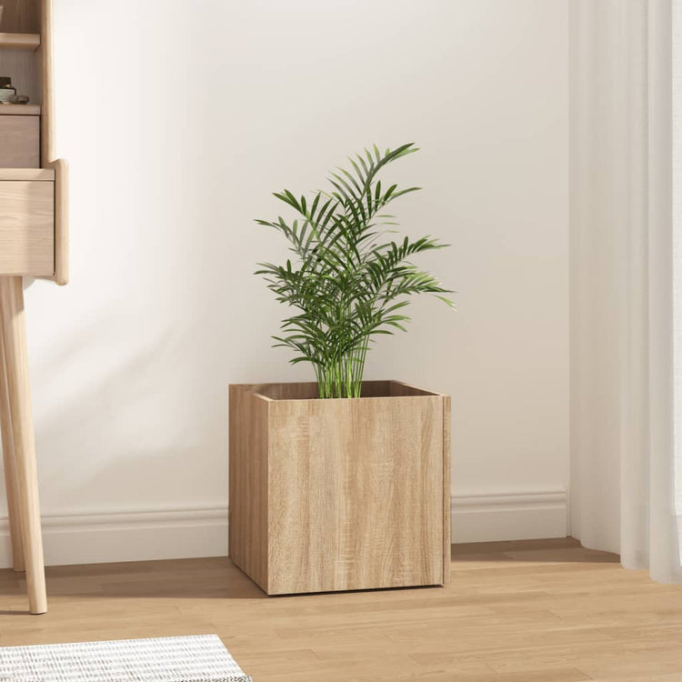 Vidaxl Planteur Big 40x40x40 cm Processiond Wood Sonoma Oak
