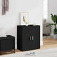 Armoire à chaussures Vidaxl 60x35x70 cm Bois de bois de propriété