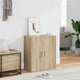 Armoire à chaussures Vidaxl 60x35x70 cm en bois de bois de chêne sonoma coloré