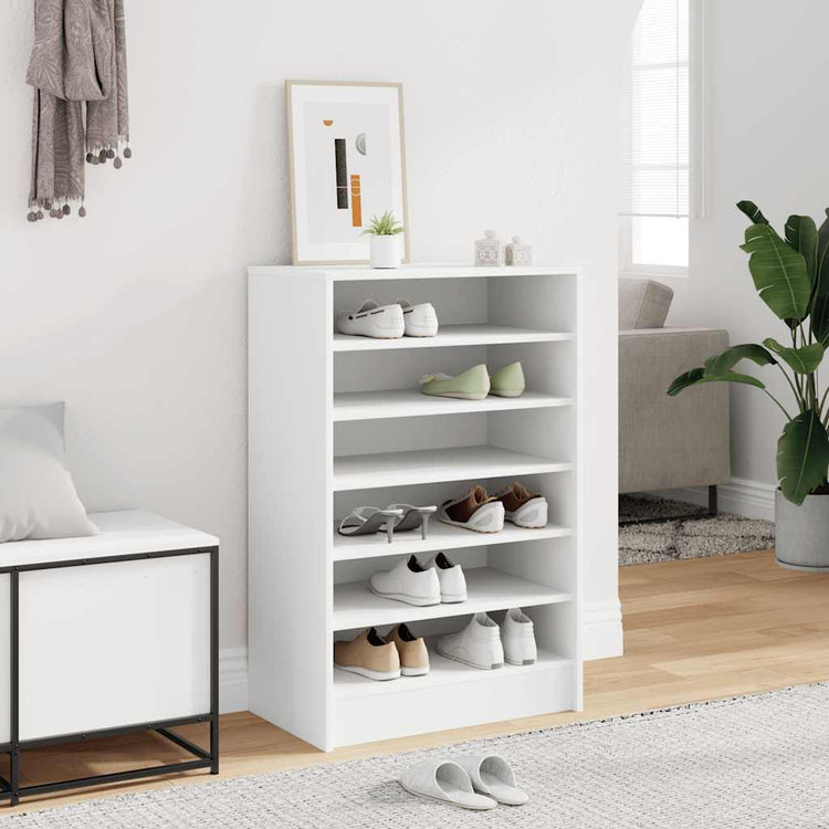 Armoire à chaussures Vidaxl 60x35x92 cm Bois de bois transformé