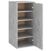 Vidaxl Shoe Cabinet 32x35x70 cm Prix en béton en bois édité - afbeelding 2