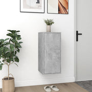 Vidaxl Shoe Cabinet 32x35x70 cm Prix en béton en bois édité - afbeelding 3