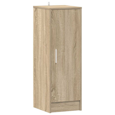 Armoire à chaussures vidaxl 32x35x92 cm en bois de chêne sonoma coloré