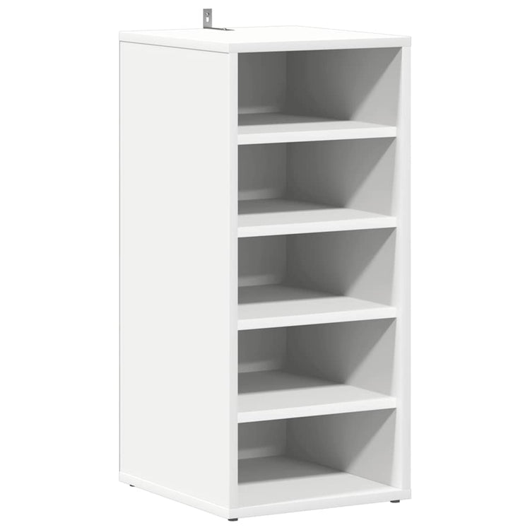 Armoire à chaussures Vidaxl 31.5x35x70 cm Bois de bois transformé