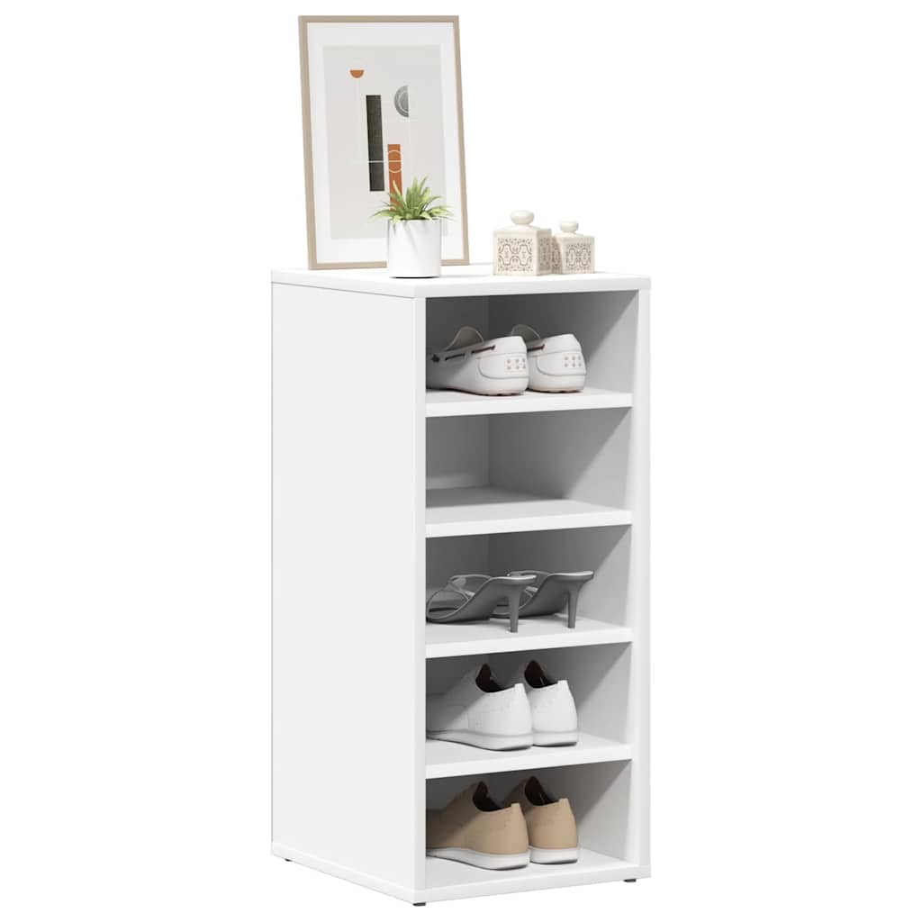 Armoire à chaussures Vidaxl 31.5x35x70 cm Bois de bois transformé