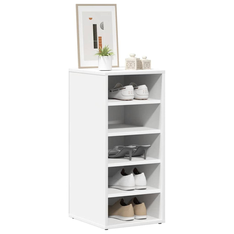 Armoire à chaussures Vidaxl 31.5x35x70 cm Bois de bois transformé