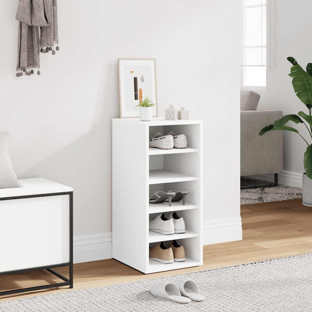 Armoire à chaussures Vidaxl 31.5x35x70 cm Bois de bois transformé