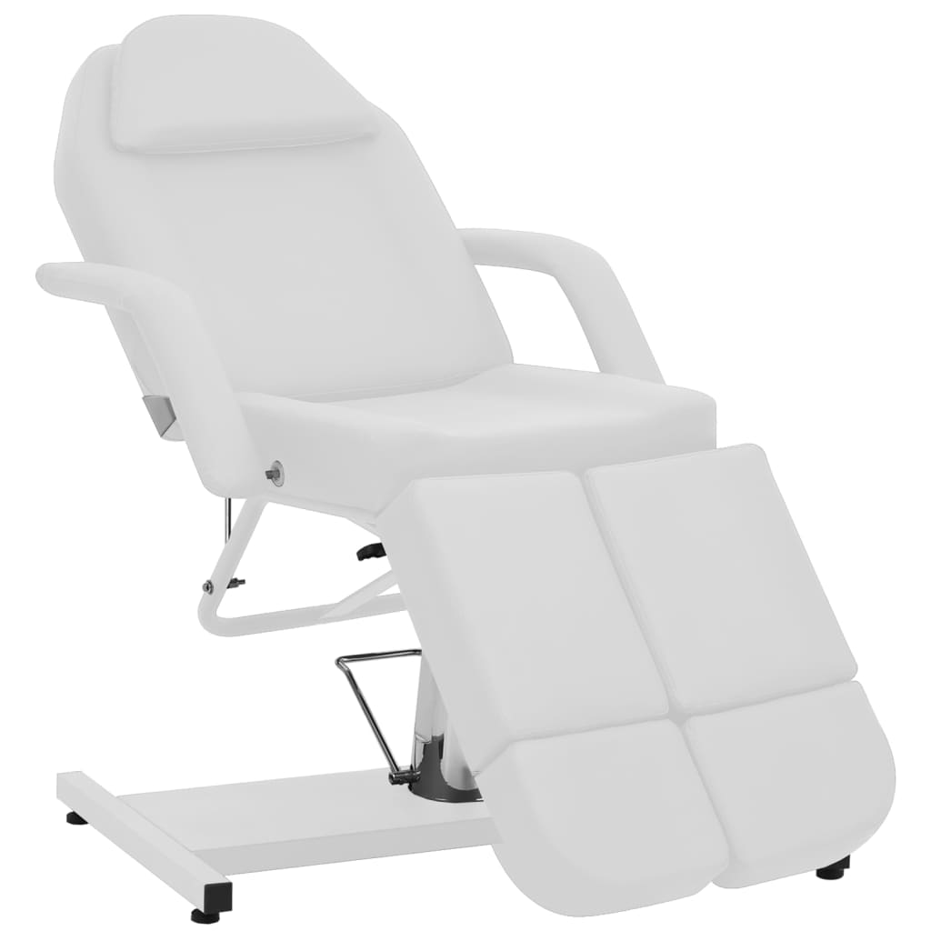 VIDAXL TRAITEMENT PLAIN 180X62X78 CM Cuir artificiel blanc