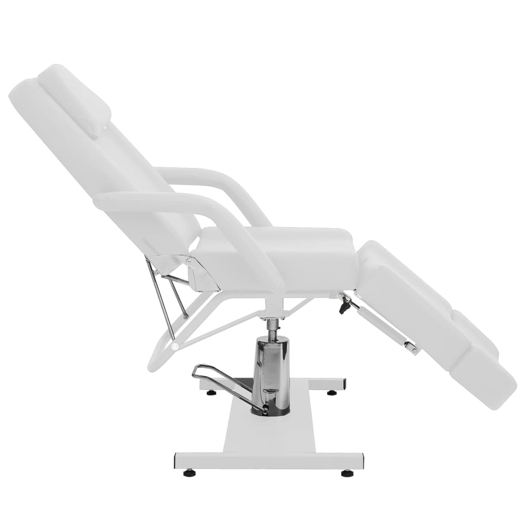 VIDAXL TRAITEMENT PLAIN 180X62X78 CM Cuir artificiel blanc