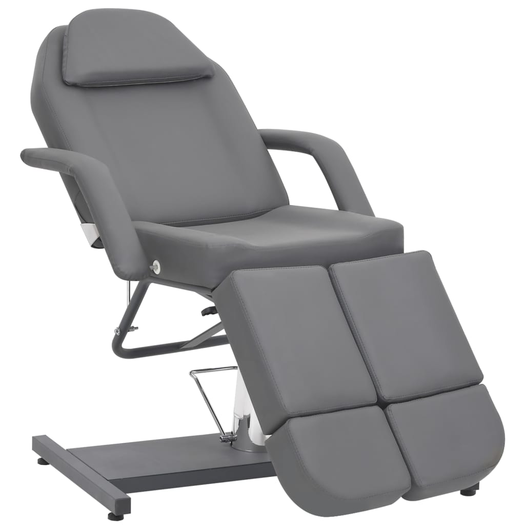 VIDAXL Traitement Chaise 180x62x78 cm Gris en cuir artificiel