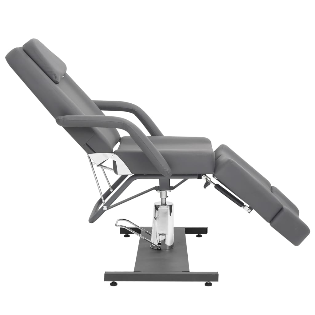 VIDAXL Traitement Chaise 180x62x78 cm Gris en cuir artificiel