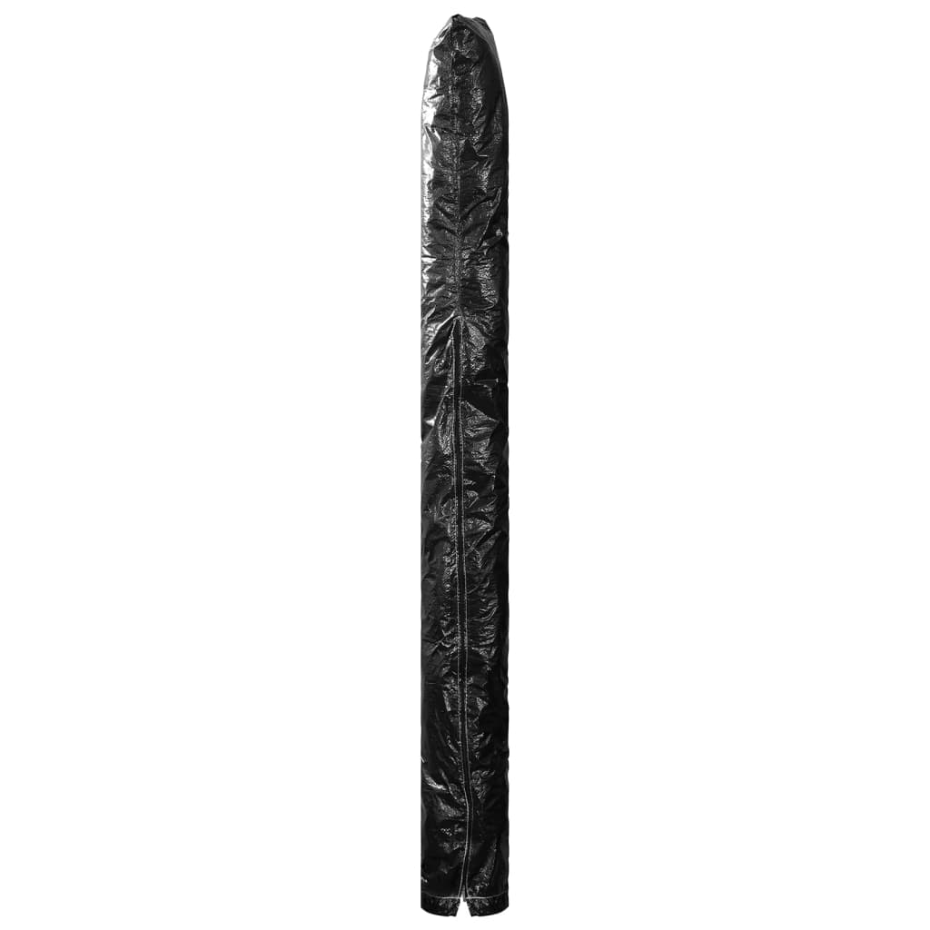 Vidaxl parasol couvre 2 m avec une fermeture éclair 250 cm PE