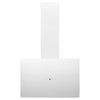 Capeur d'extracteur de paroi Vidaxl 60 cm en acier et verre trempé blanc