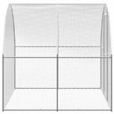 Vidaxl Chicken Run 3x2x2 M Galvanisé Steel - afbeelding 3
