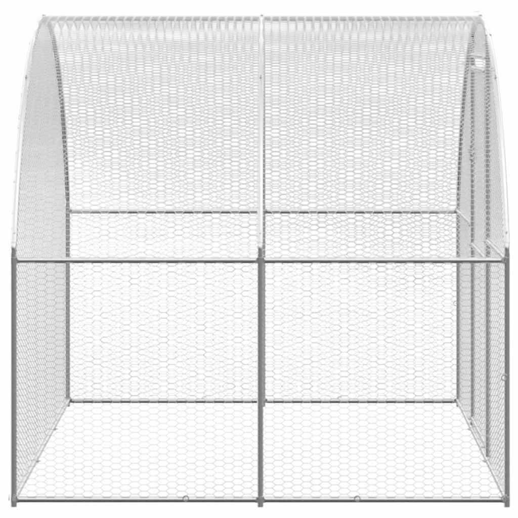 Vidaxl Chicken Run 3x2x2 M Galvanisé Steel
