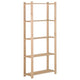 Rack de stockage Vidaxl 5 couches 80x28.5x170 cm Pine solide