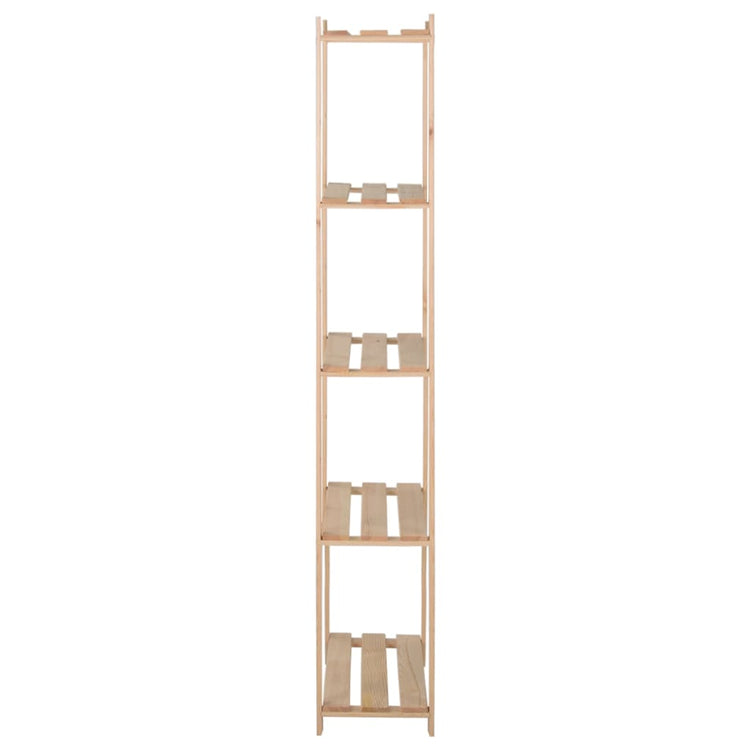 Rack de stockage Vidaxl 5 couches 80x28.5x170 cm Pine solide
