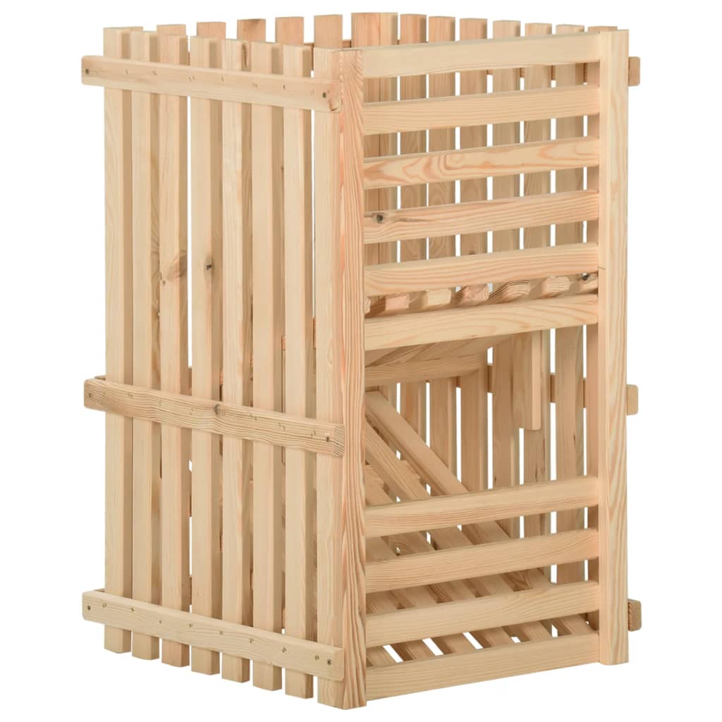 Vidaxl Potato Plist 50x50x80 cm Pine solide