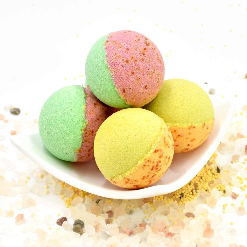 VidaXL bombes de bain 24 pcs huiles essentielles naturelles