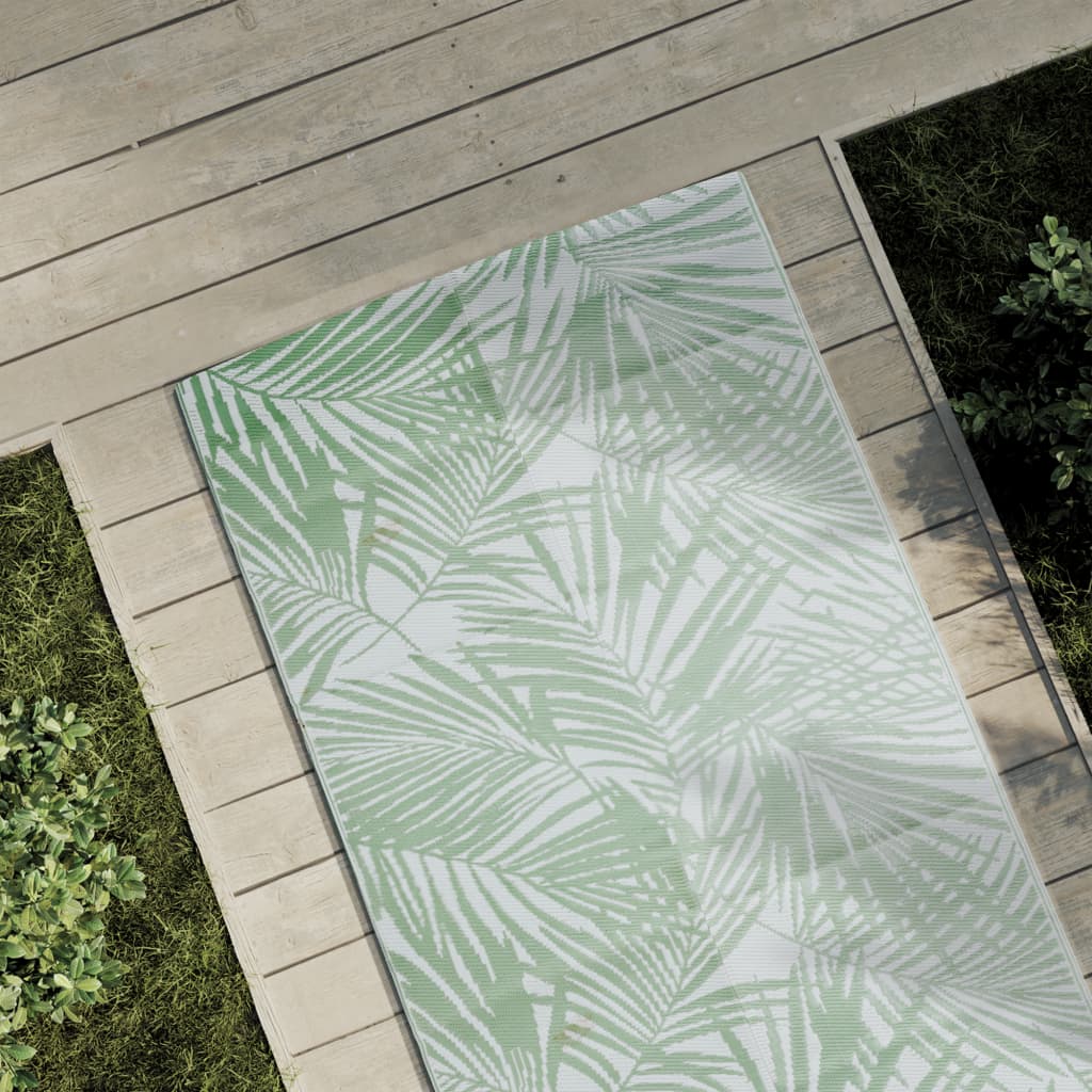 Vidaxl Extérieur Rug 80x250 cm Green en polypropène