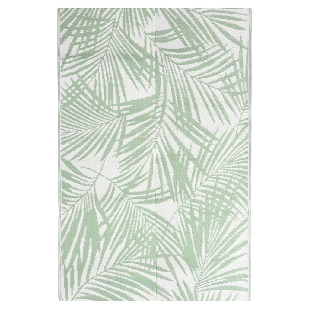 Vidaxl à l'extérieur du tapis 120x180 cm vert polypropène