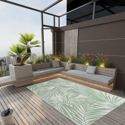 Vidaxl à l'extérieur du tapis 120x180 cm vert polypropène