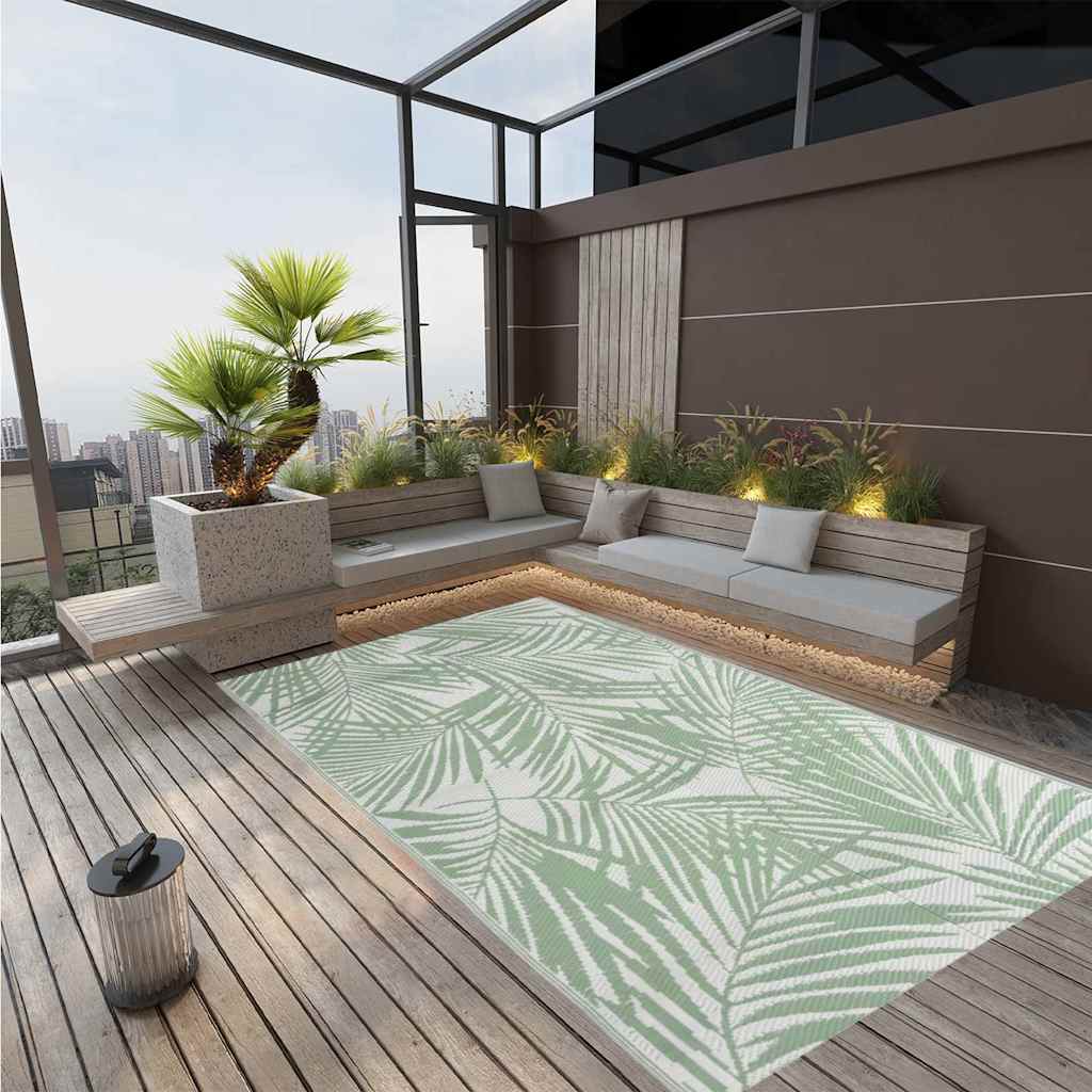 Vidaxl RAGN EXTÉRIEUR 140x200 cm Green en polypropène