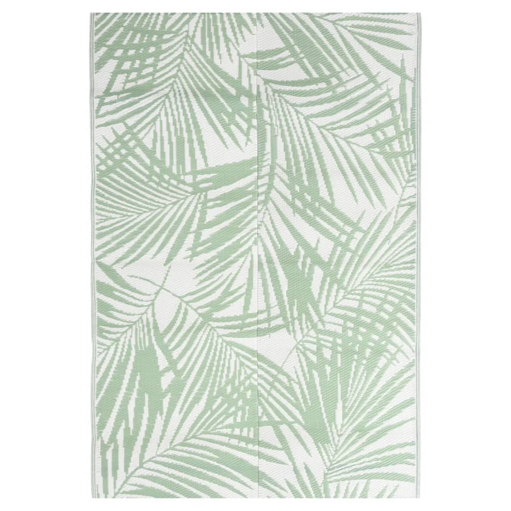 Vidaxl à l'extérieur du tapis 160x230 cm vert polypropène