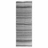 Vidaxl Extérieur Rug 80x250 cm Polypropène noir