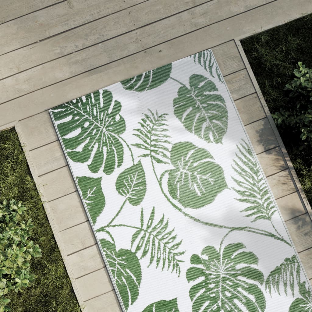 Vidaxl Extérieur Rug 80x150 cm Green en polypropène