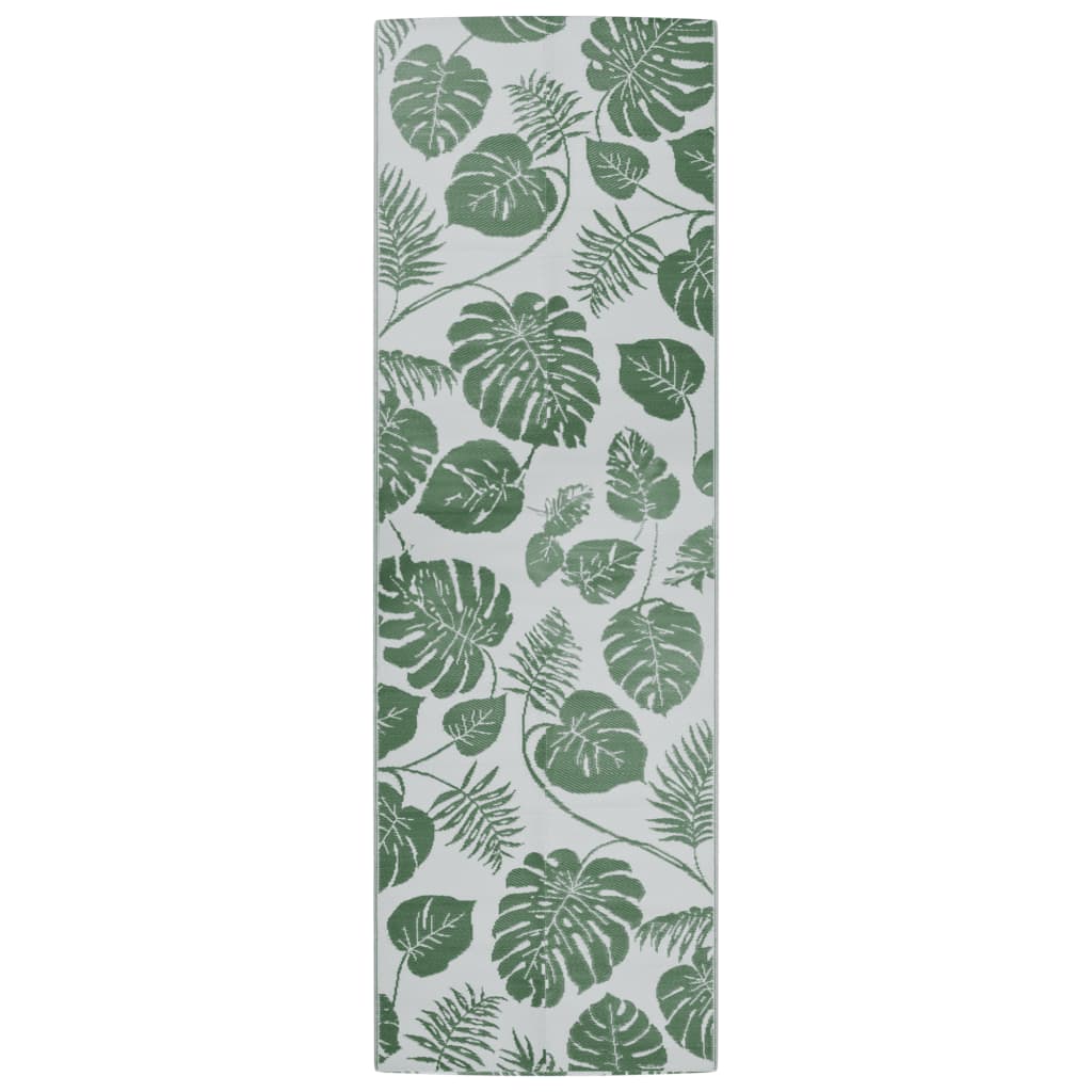 Vidaxl Extérieur Rug 80x250 cm Green en polypropène