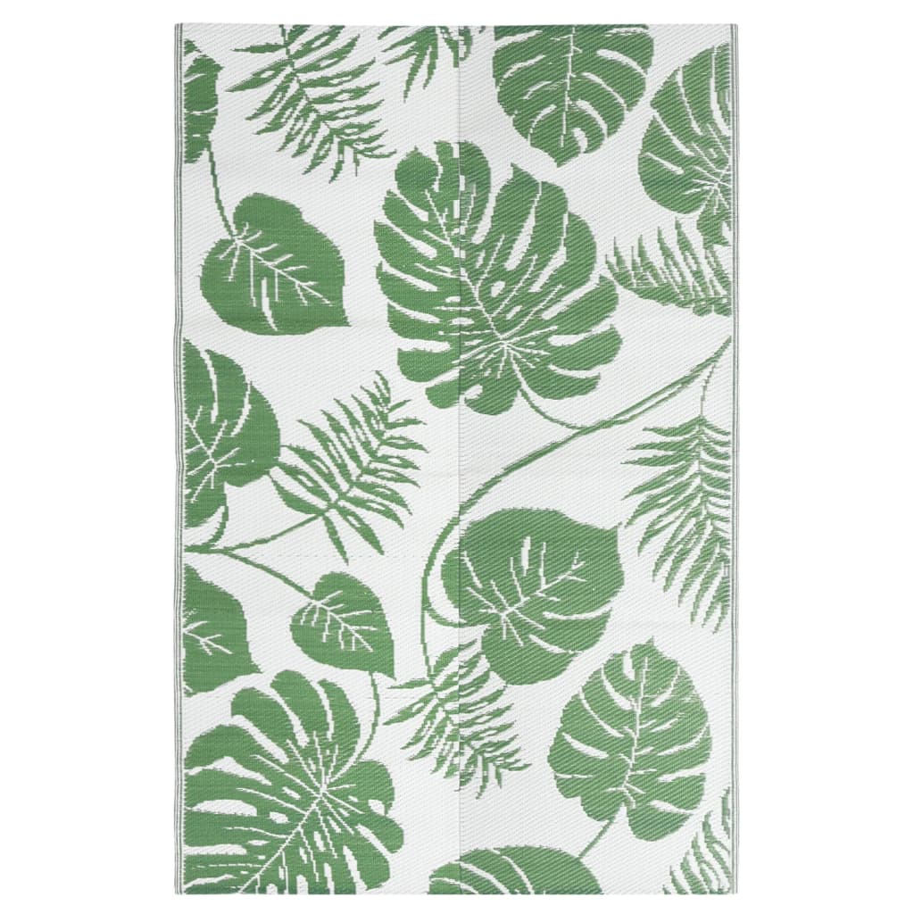 Vidaxl à l'extérieur du tapis 120x180 cm vert polypropène