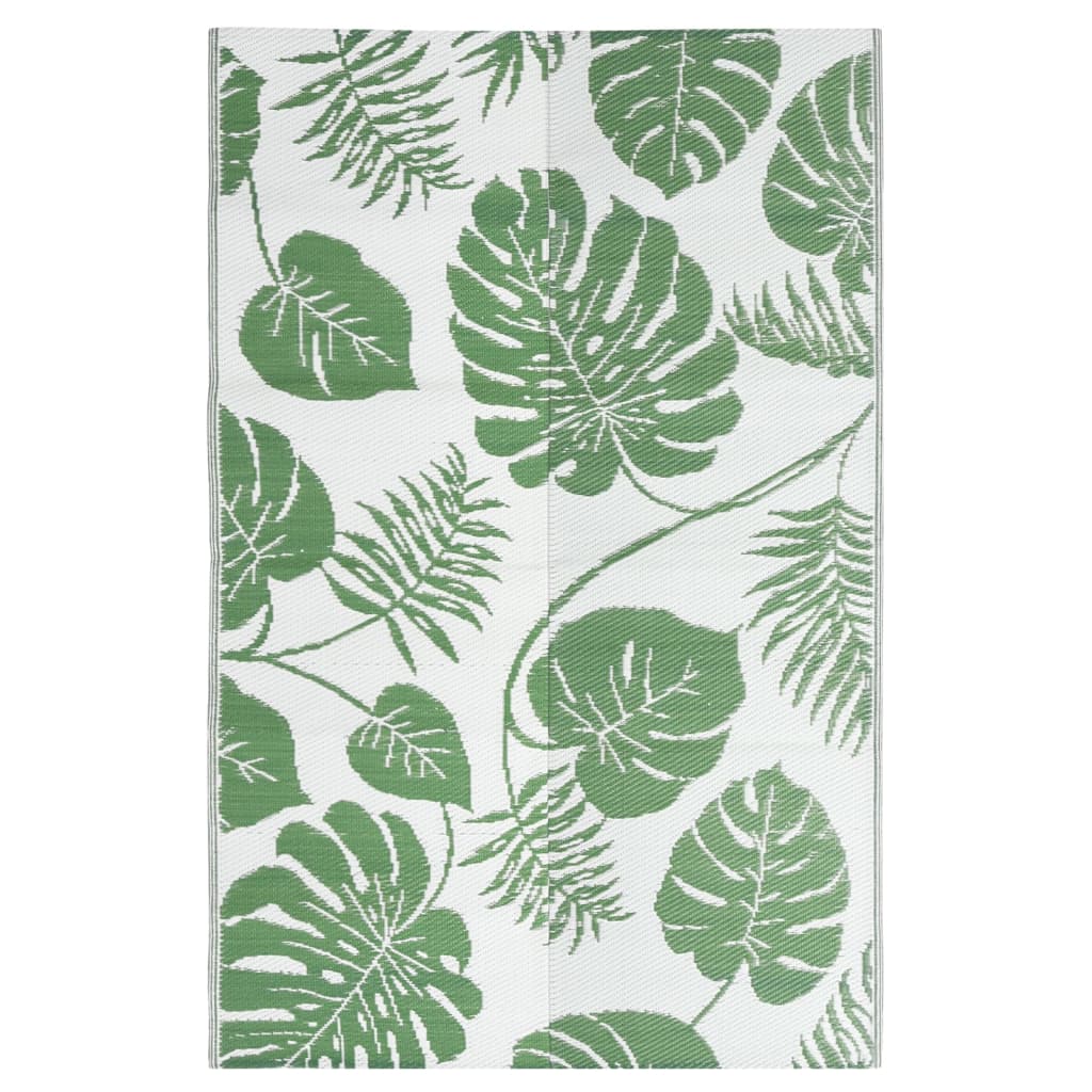 Vidaxl à l'extérieur du tapis 160x230 cm vert polypropène