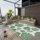 Vidaxl à l'extérieur du tapis 190x290 cm vert polypropène