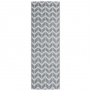 Vidaxl Extérieur Rug 80x250 cm Gray en polypropène - afbeelding 2