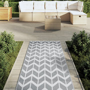 Vidaxl Extérieur Rug 80x250 cm Gray en polypropène - afbeelding 3