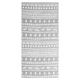 Vidaxl Extérieur Rug 80x150 cm Gray en polypropène - afbeelding 2